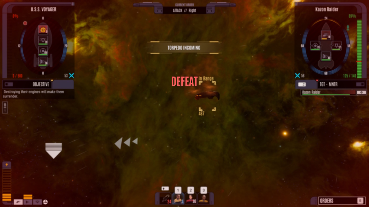 Screenshot of Across The Unknown showing combat