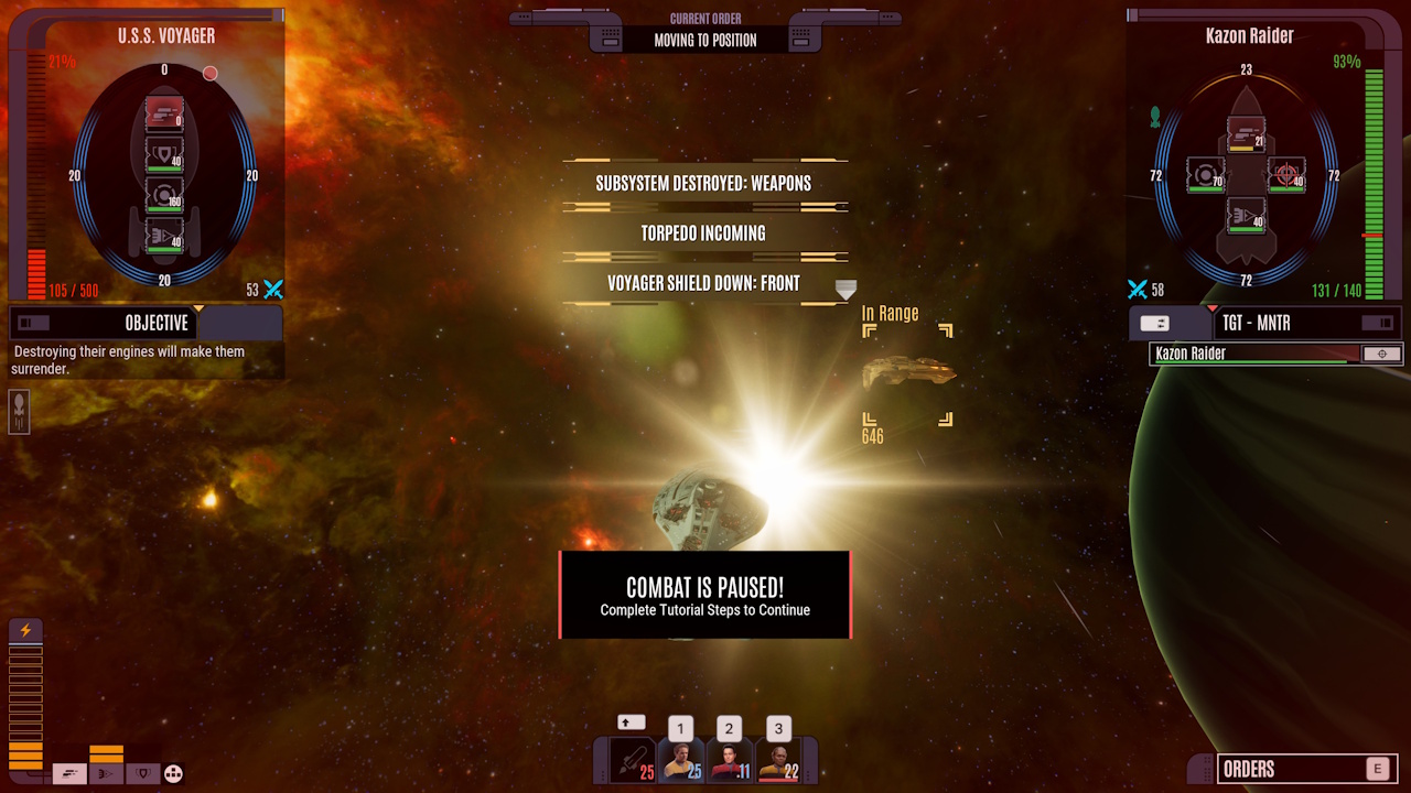 Screenshot of Across The Unknown showing combat