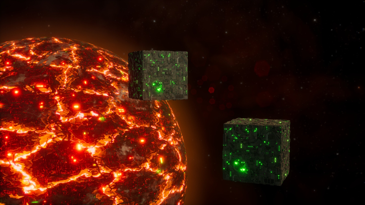 Screenshot of Across The Unknown showing a cut-scene