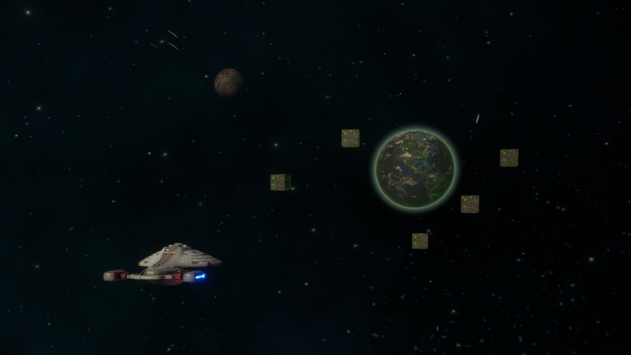 Screenshot of Across The Unknown showing a cut-scene
