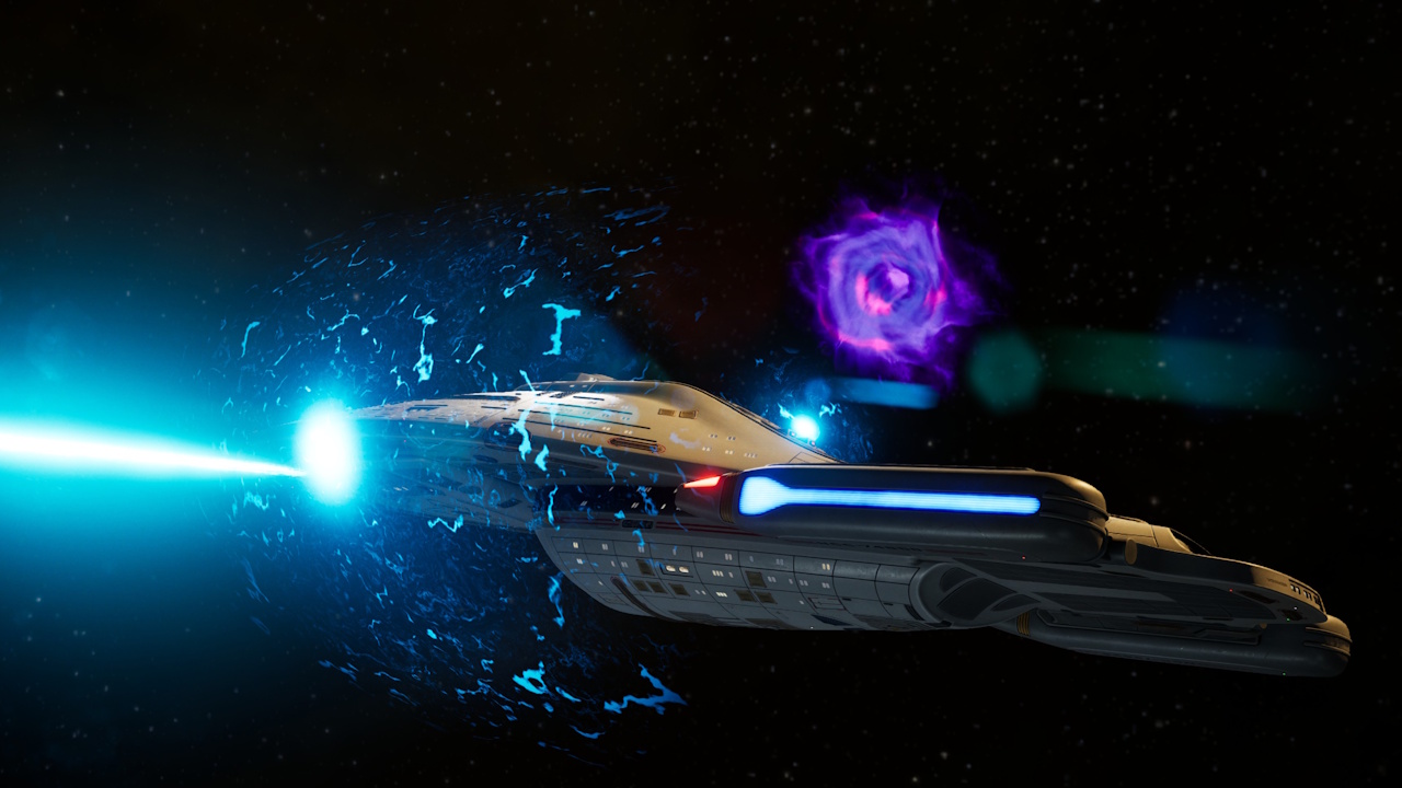 Screenshot of Across The Unknown showing a cut-scene