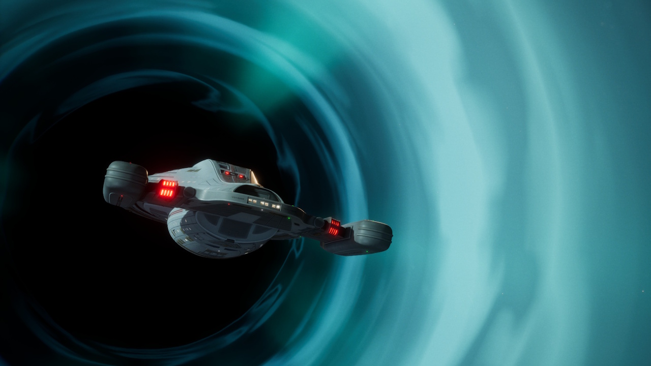 Screenshot of Across The Unknown showing a cut-scene