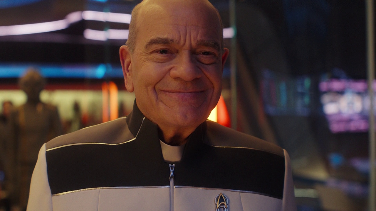 Still frame from The Life of the Stars showing the Doctor