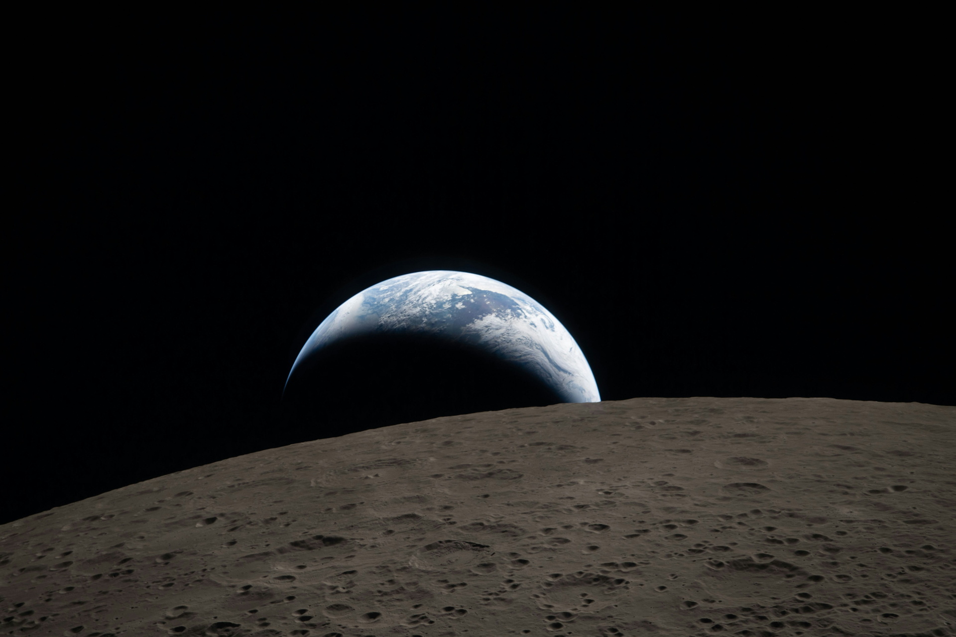 Earthrise from Artemis II