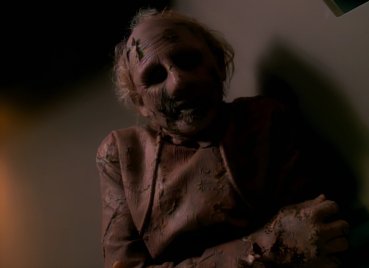 Still frame from Star Trek DS9 showing Odo