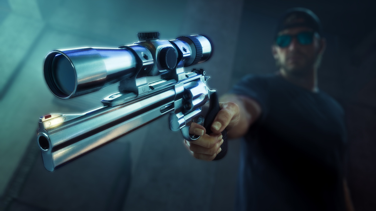 Promo image for Grand Theft Auto 6 showing a gun