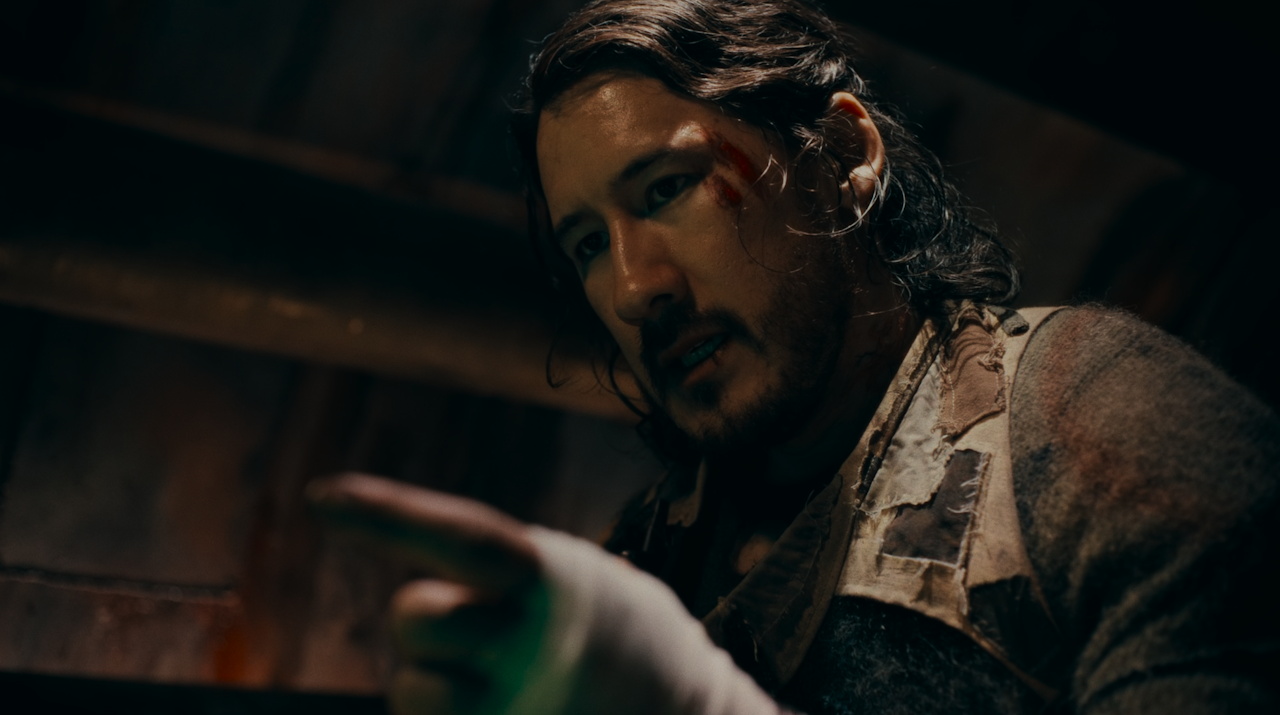 Still frame from Iron Lung (2026) showing Simon