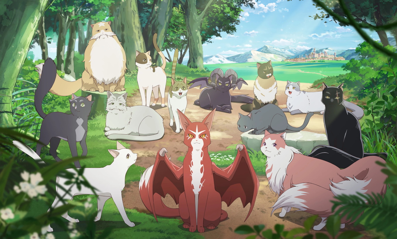 Promo for The Cat and the Dragon anime/manga