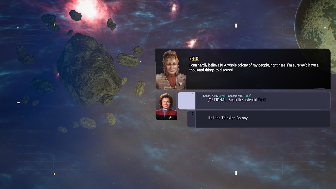 Screenshot from Across The Unknown showing Homestead