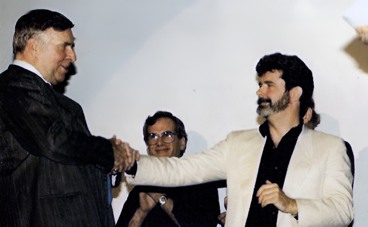 Gene Roddenberry and George Lucas