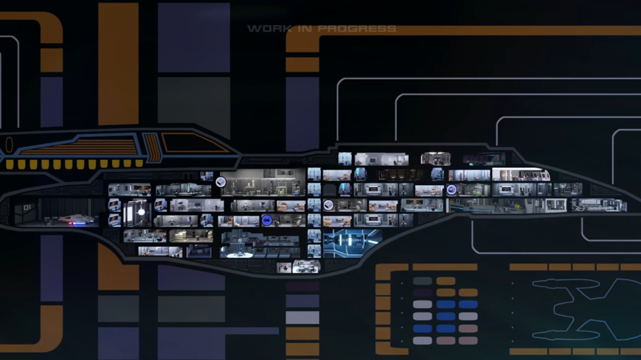 Still frame from the Across The Unknown DLC teaser showing Equinox's MSD