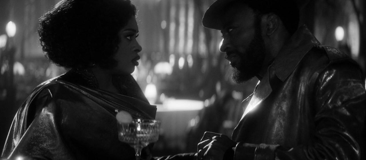 Still frame from Star Trek SNW 4x04 showing Uhura and M'Benga