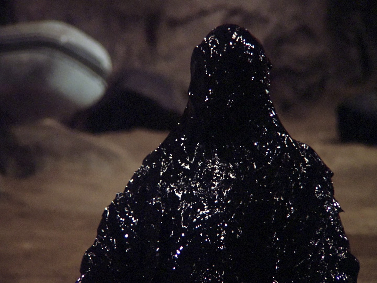 till frame from Star Trek TNG 1x22 showing Armus