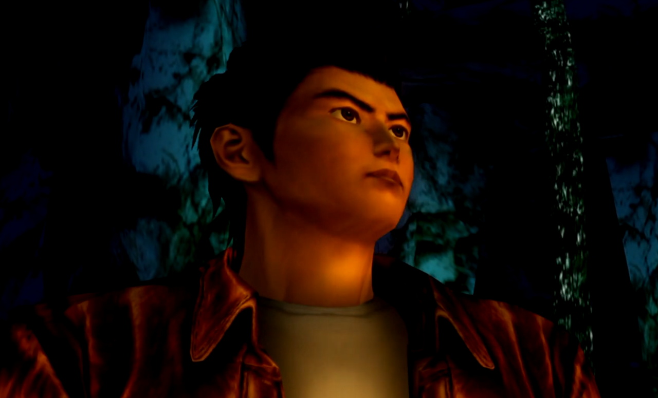 Screenshot of Shenmue II showing Ryo at the end of the game
