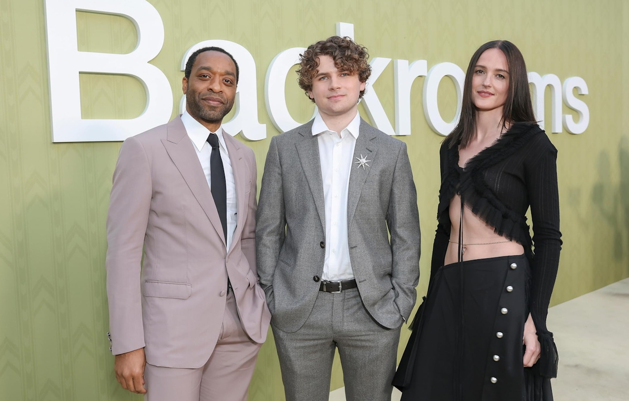 Backrooms (2026) stars and director at the premiere