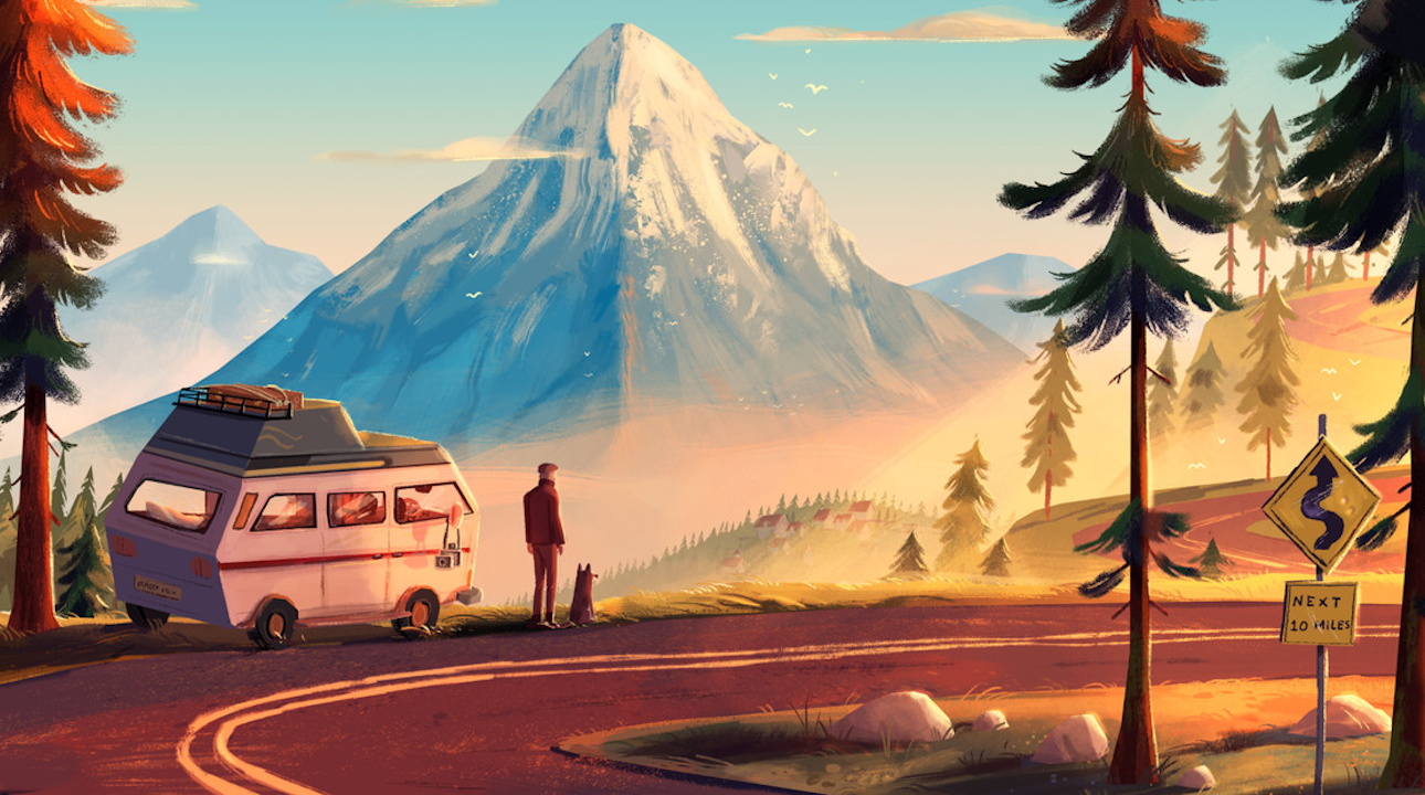 Key promo art for Forever Ago
